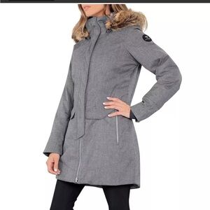 Women's Obermeyer Sojourner Hooded Parka Sz 12 NWOT